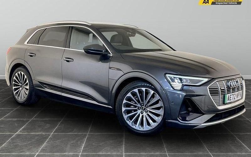 Grey Used 2022 Audi e-tron S-Line SUV | £20,295 (Fair price) - Image 1/2