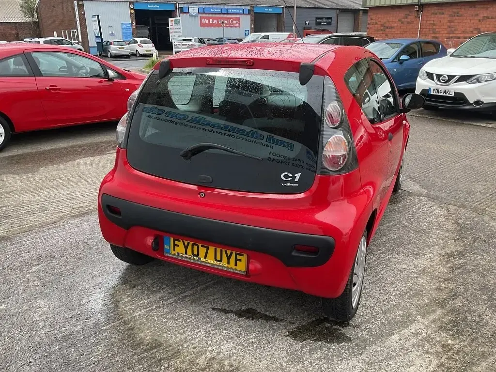 Used Citroën C1 2007 Red Hatchback
