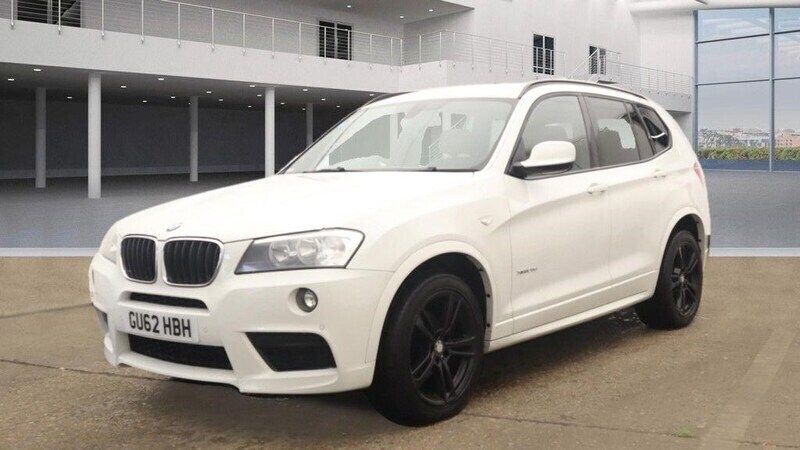 White Used 2012 BMW X3 M Sport SUV | £7,499 (Fair price) - Image 1/4