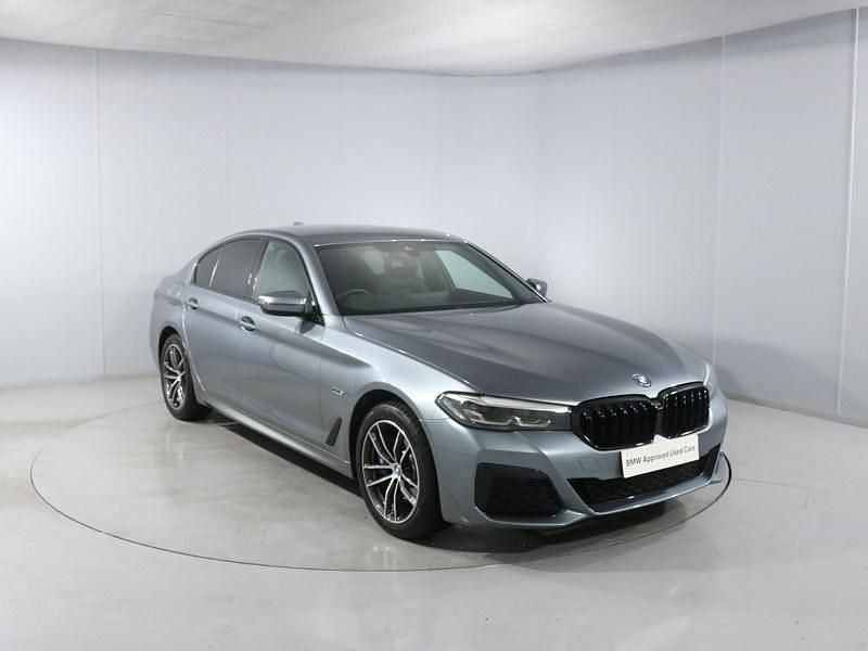 Used BMW 530e M Sport 288 HP (211 kW) 2022 Blue Sedan