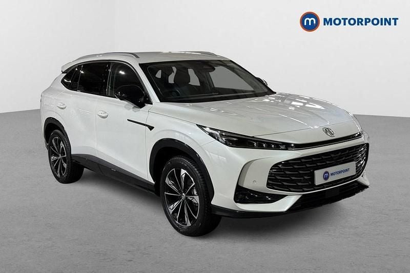 White New 2025 MG HS Trophy SUV | £22,999 (Expensive) - Image 1/4
