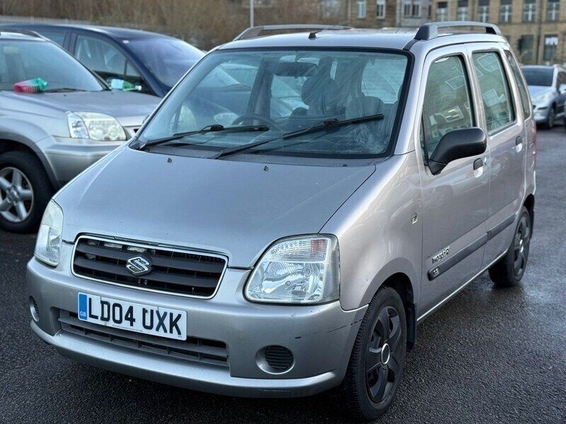Silver Used 2004 Suzuki Wagon R GL Hatchback | £1,295 - Image 1/4