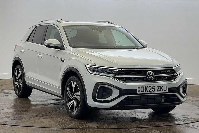 White Used 2025 VW T-Roc R-line SUV | £26,990 (Fair price) - Image 1/4
