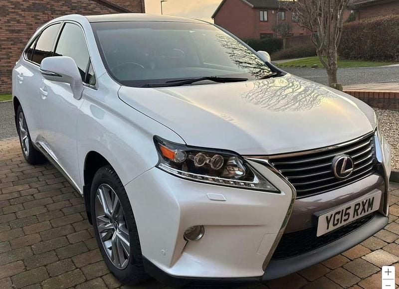 Used Lexus RX450h 2015 White SUV