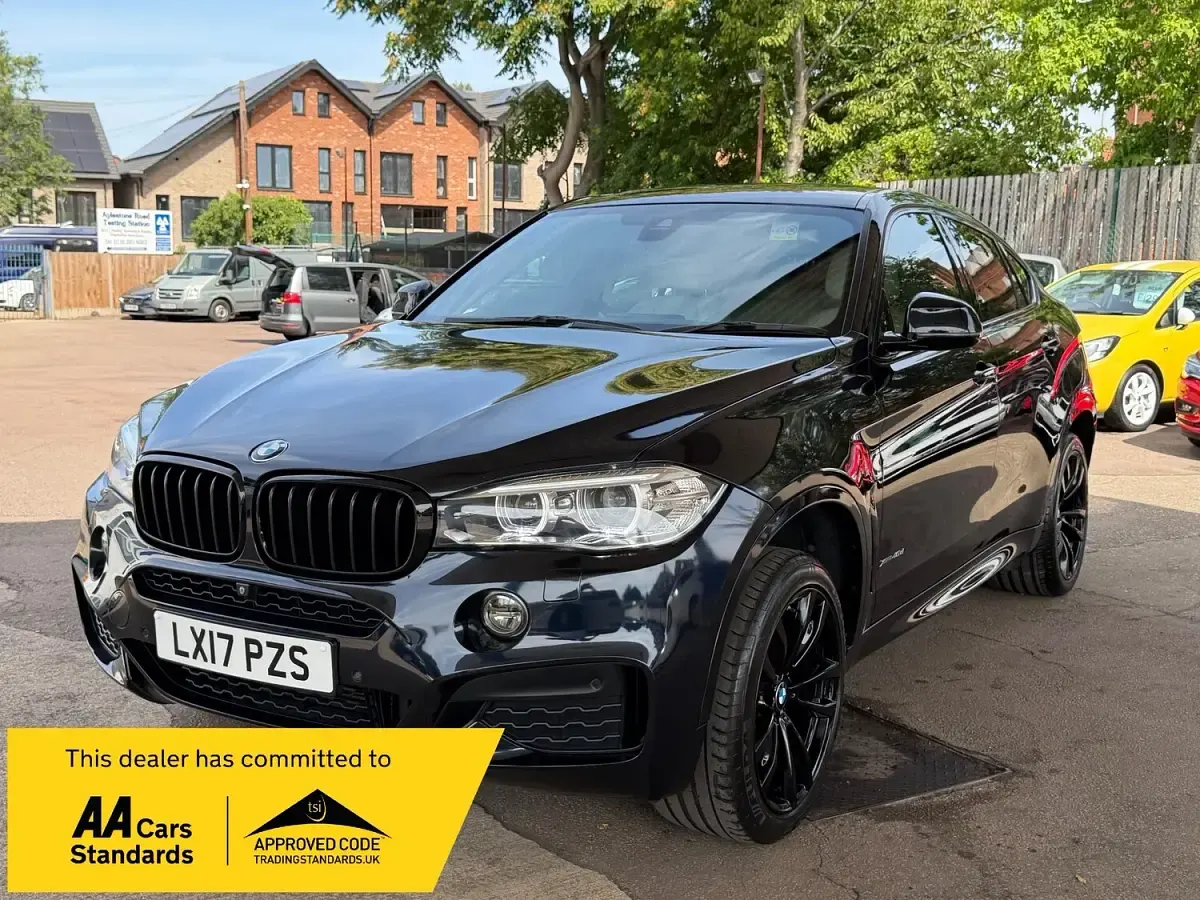 Used BMW X6 M Sport 313 HP (230 kW) 2017 Black SUV
