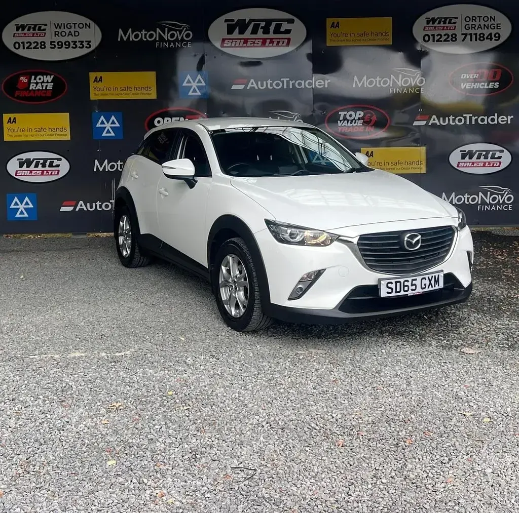 Used Mazda CX-3 121 HP (88 kW) 2015 White SUV