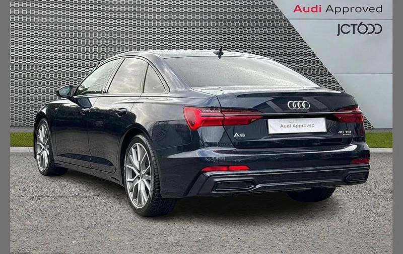 Used Audi A6 Black Edition 204 HP (150 kW) 2023 Blue Sedan
