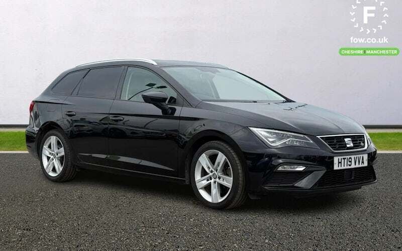 Black Used 2019 Seat Leon FR Sport Estate | £13,899 (Fair price) - Image 1/4