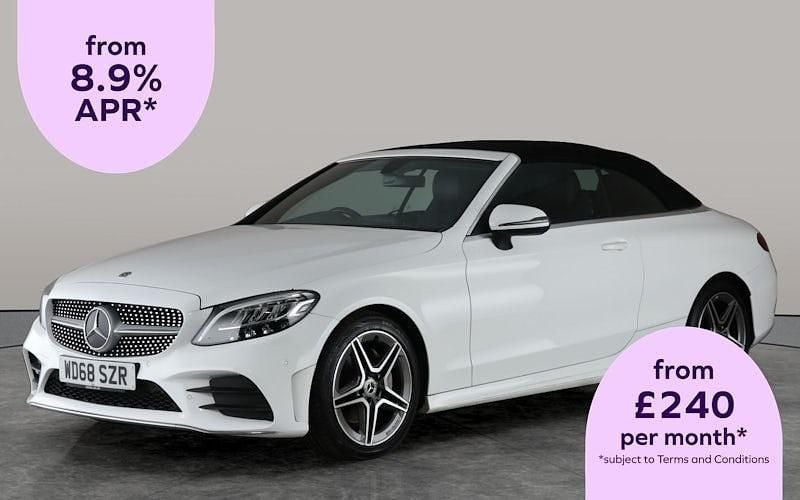 Used 2020 Mercedes C200 AMG line Cabriolet | £15,305 (Super price) - Image 1/3