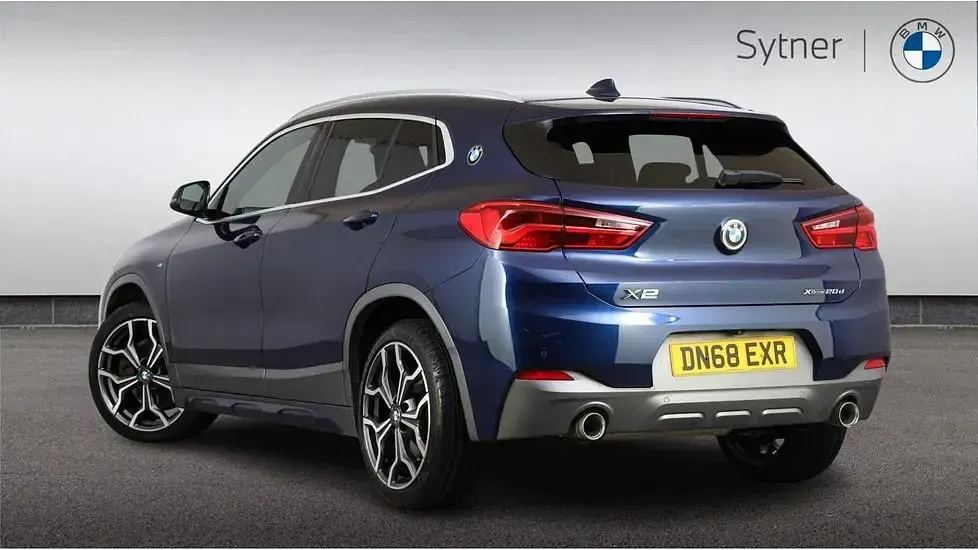 Used BMW X2 M Sport 187 HP (137 kW) 2018 Blue SUV