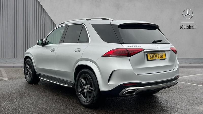 Used Mercedes GLE350 AMG line 272 HP (200 kW) 2021 Iridium silver metallic