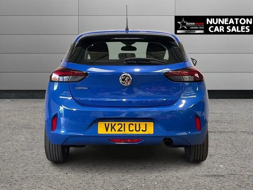 Used Vauxhall Corsa 75 HP (55 kW) 2021 Blue Hatchback