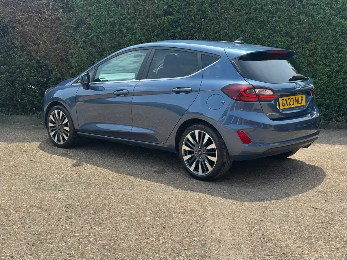 Used Ford Fiesta Titanium X 2023 Blue Hatchback