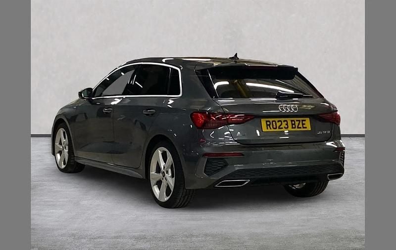 Used Audi A3 S-Line 150 HP (110 kW) 2023 Grey Sedan