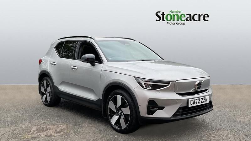 Silver Used 2022 Volvo XC40 Ultimate SUV | £32,000 (Fair price) - Image 1/4