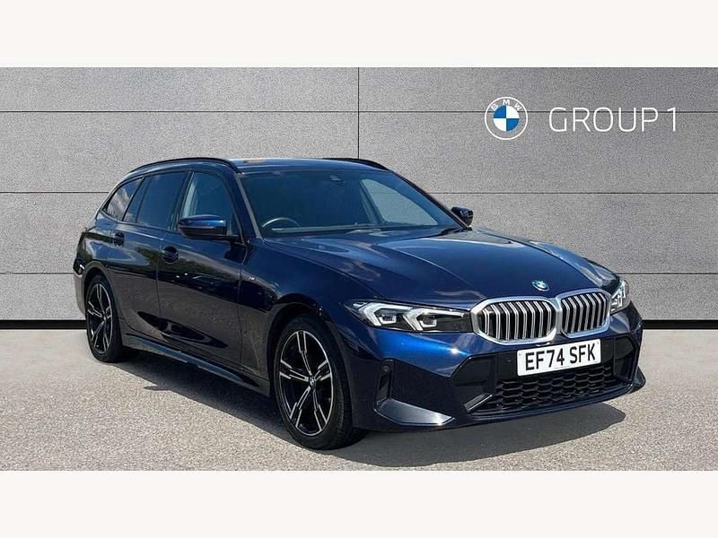 Blue Used 2025 BMW 320 M Sport Estate | £37,995 (Expensive) - Image 1/4