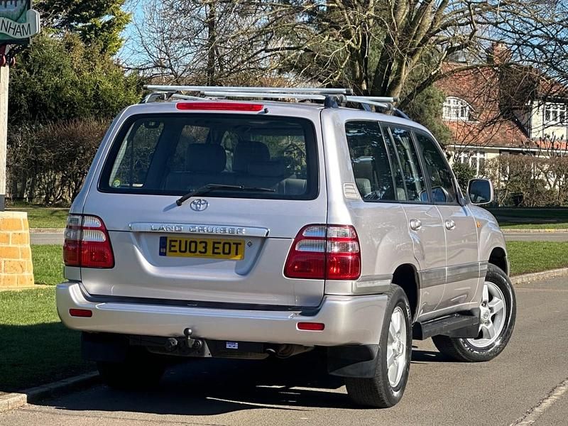 Used Toyota Land Cruiser 2003 Silver Estate
