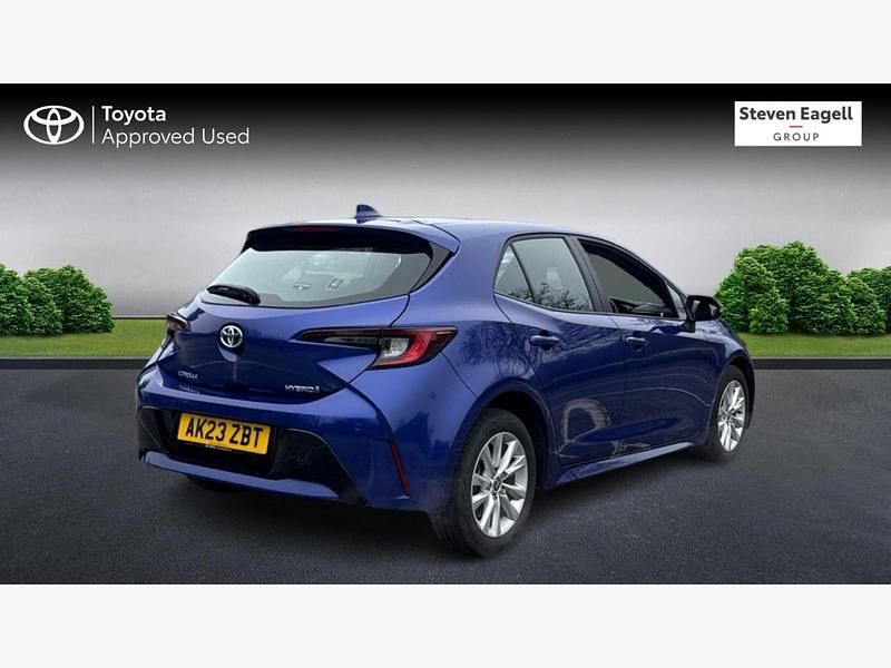 Used Toyota Corolla 2023 Blue Hatchback