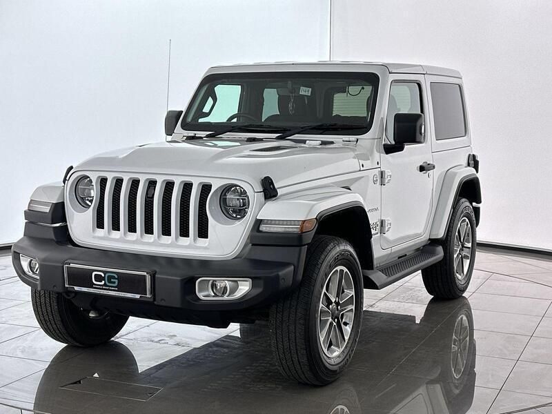 White Used 2020 Jeep Wrangler Sahara SUV | £35,490 (Fair price) - Image 1/4