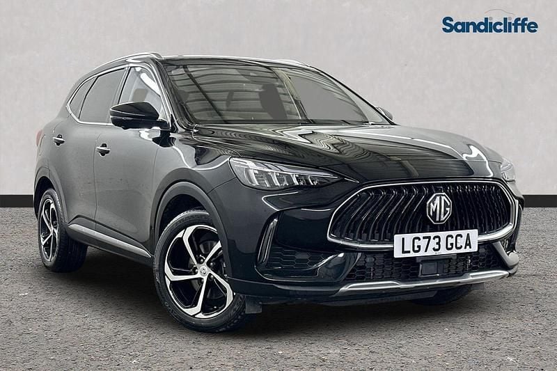 Metallic black pearl Used 2023 MG HS Trophy SUV | £18,151 (Fair price) - Image 1/4