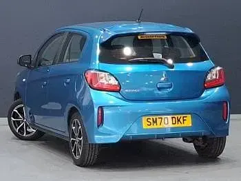 Used Mitsubishi Mirage 80 HP (58 kW) 2020 Blue Hatchback