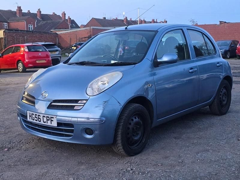 Used Nissan Micra 79 HP (58 kW) 2006 Blue Hatchback