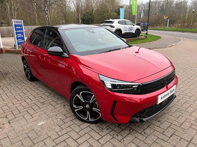 Used Vauxhall Corsa 100 HP (73 kW) 2024 Red Hatchback