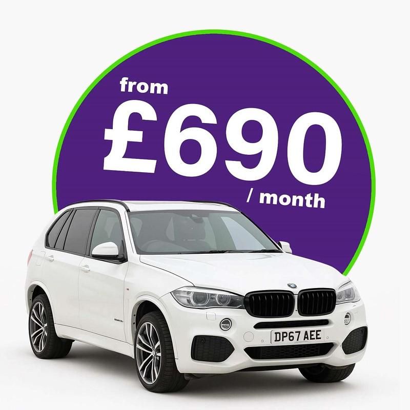 White Used 2017 BMW X5 M Sport SUV | £28,495 (Expensive) - Image 1/4
