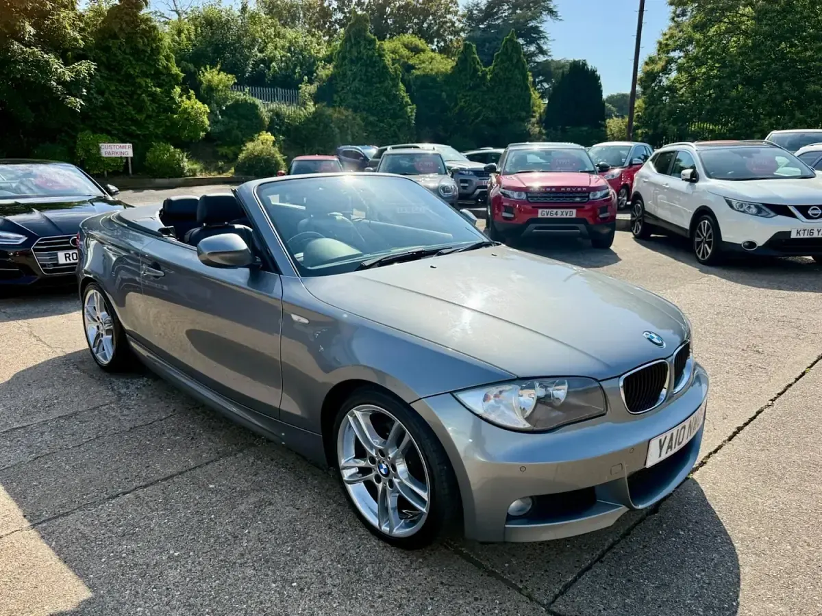 Used BMW 120 Cabriolet M Sport 2010 Grey Cabriolet