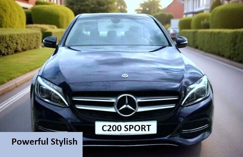 Blue Used 2014 Mercedes C200 Sedan | £9,500 (Fair price) - Image 1/4