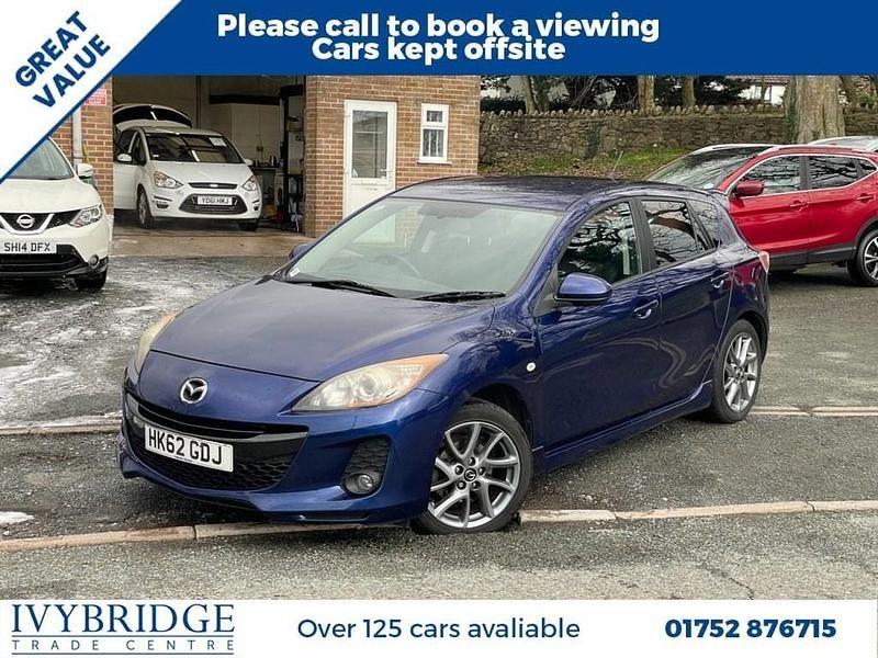 Used Mazda 3 Edition 105 HP (77 kW) 2013 Blue Hatchback