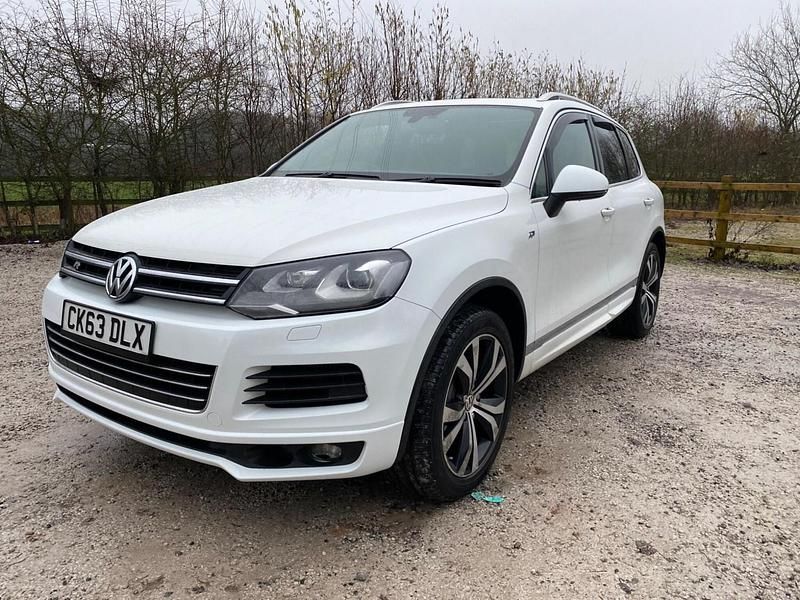 Used VW Touareg R-line 245 HP (180 kW) 2013 White SUV