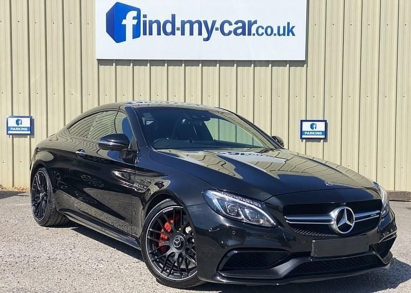 Black Used 2018 Mercedes C63S AMG Premium Coupe | £30,999 (Fair price) - Image 1/2