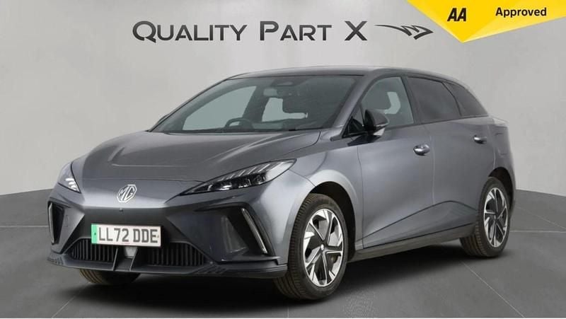 Begagnad MG MG4 EV Trophy 150 kW (204 HK) 2022 Grå Halvkombi