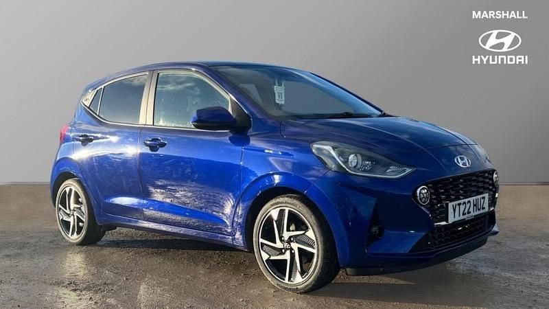 Used Hyundai i10 Premium 84 HP (61 kW) 2022 Blue Hatchback