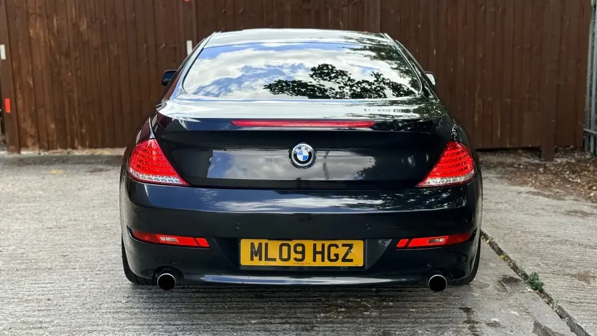 Used BMW 635 Sport Line 281 HP (206 kW) 2009 Black Coupe