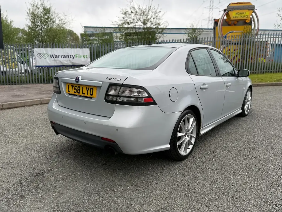 Used Saab 9-3 Aero 180 HP (132 kW) 2008 Silver Sedan