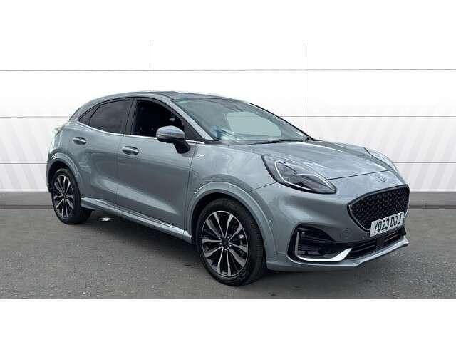 Silver Used 2023 Ford Puma ST-Line SUV | £19,653 (Fair price) - Image 1/4