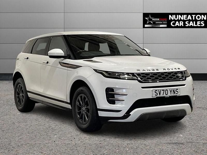 White Used 2020 Land Rover Range Rover evoque R-Dynamic SUV | £15,450 (Good price) - Image 1/4