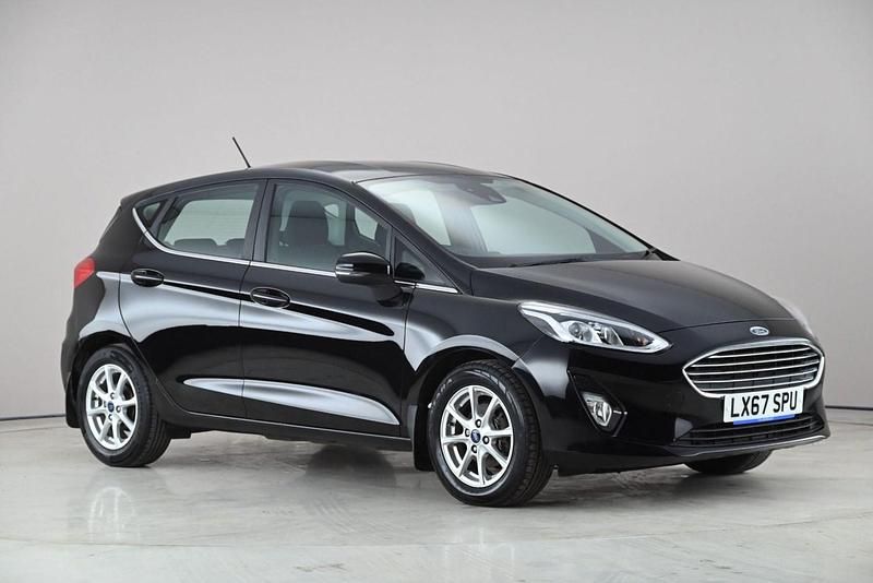 Used Ford Fiesta Zetec 2017 Black Hatchback