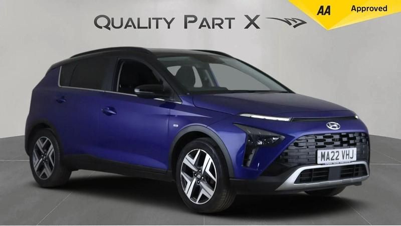 Blue Used 2022 Hyundai Bayon Ultimate SUV | £12,050 (Fair price) - Image 1/4