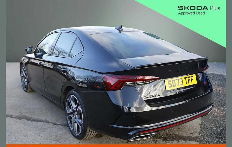 Used Skoda Octavia vRS 196 HP (144 kW) 2023 Black magic pearl effect Hatchback