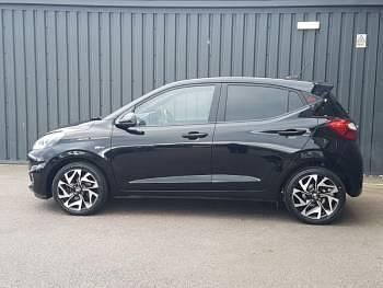 Used Hyundai i10 N Line 100 HP (73 kW) 2021 Pearl  phantom black Hatchback