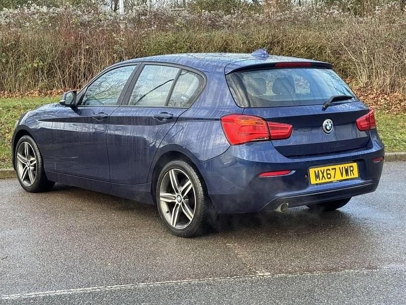 Used BMW 116 Sport Line 116 HP (85 kW) 2017 Blue Hatchback