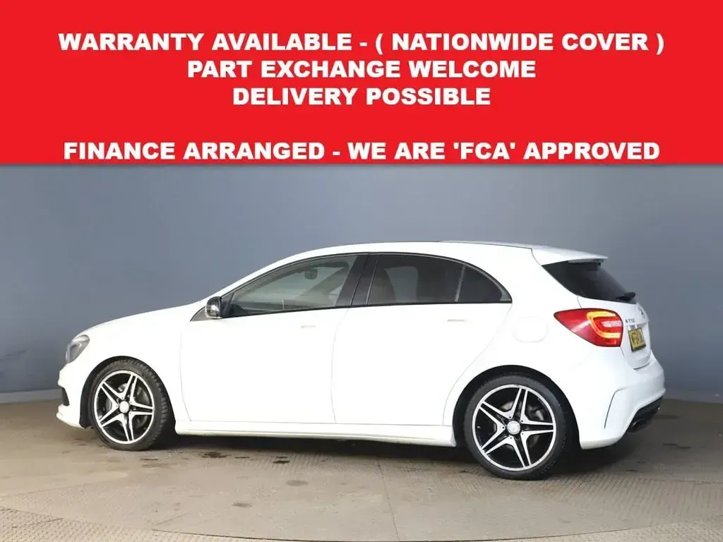 Used Mercedes A220 AMG 170 HP (125 kW) 2014 White Hatchback