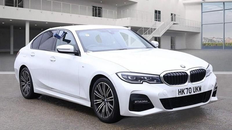 White Used 2020 BMW 320 M Sport Sedan | £23,999 (Fair price) - Image 1/4
