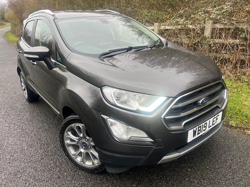 Grey Used 2019 Ford Ecosport Titanium SUV | £8,790 (Fair price) - Image 1/4