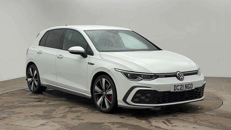White Used 2021 VW Golf VIII GTD Hatchback | £25,750 (Fair price) - Image 1/4