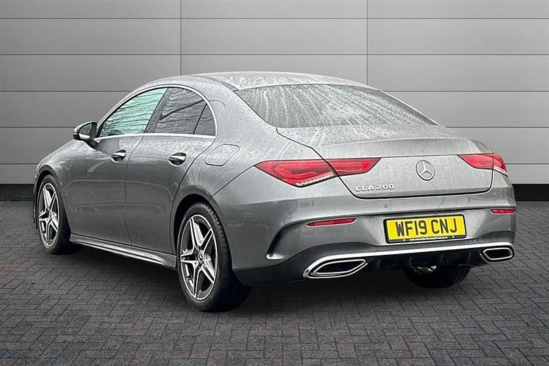 Used Mercedes CLA200 AMG line 163 HP (119 kW) 2019 Grey Sedan