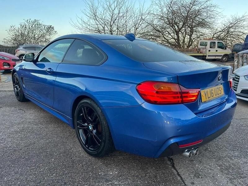 Used BMW 420 M Sport 190 HP (139 kW) 2016 Blue Coupe